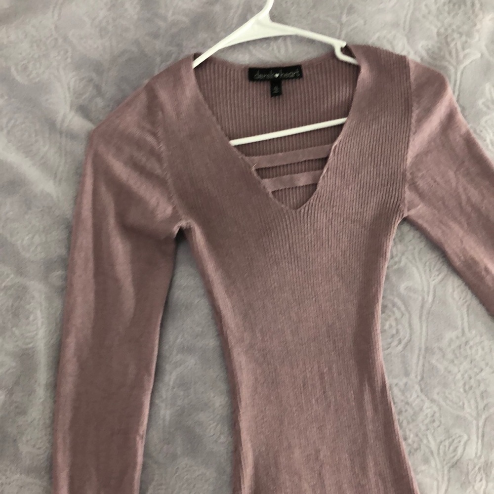 Lavender Derek Heart dress